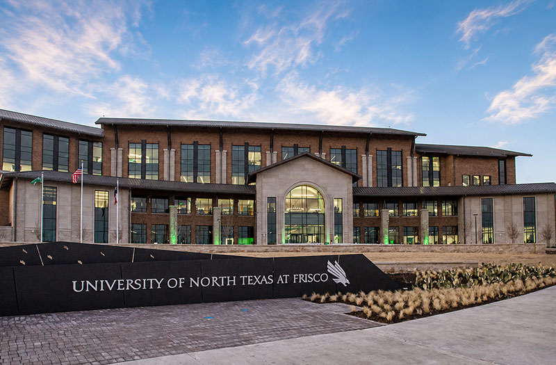 The UNT at Frisco campus in North Texas.
